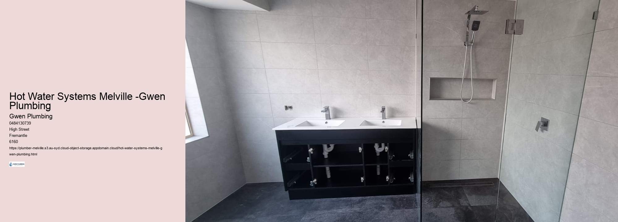 Hot Water Systems Melville -Gwen Plumbing 