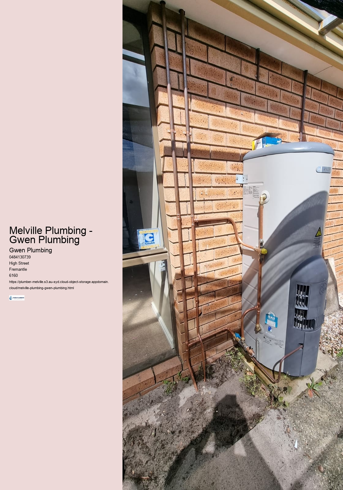 Melville Plumbing - Gwen Plumbing 