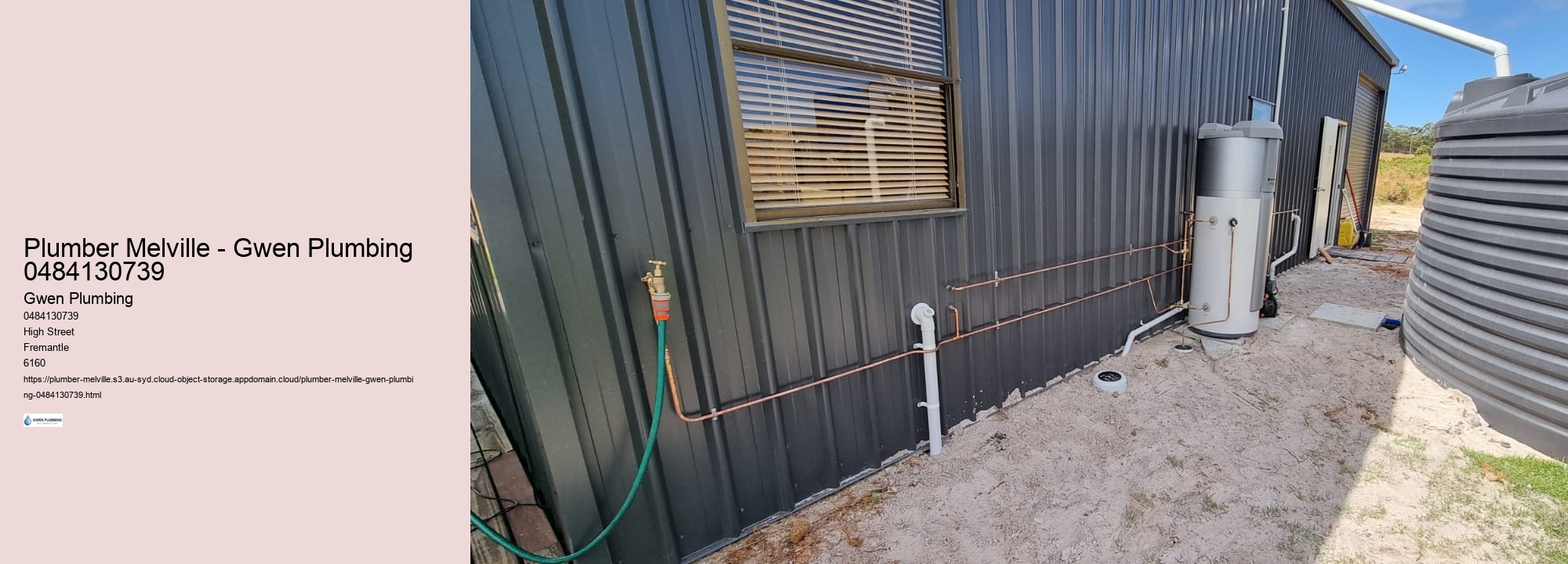 We Solve Your Plumbing Problems!